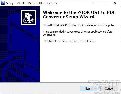 ZOOK OST to PDF Converter下载,OST转PDF文件工具