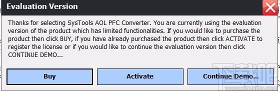 SysTools AOL PFC Converter下载,AOL PFC转换器,邮件处理,文档转换