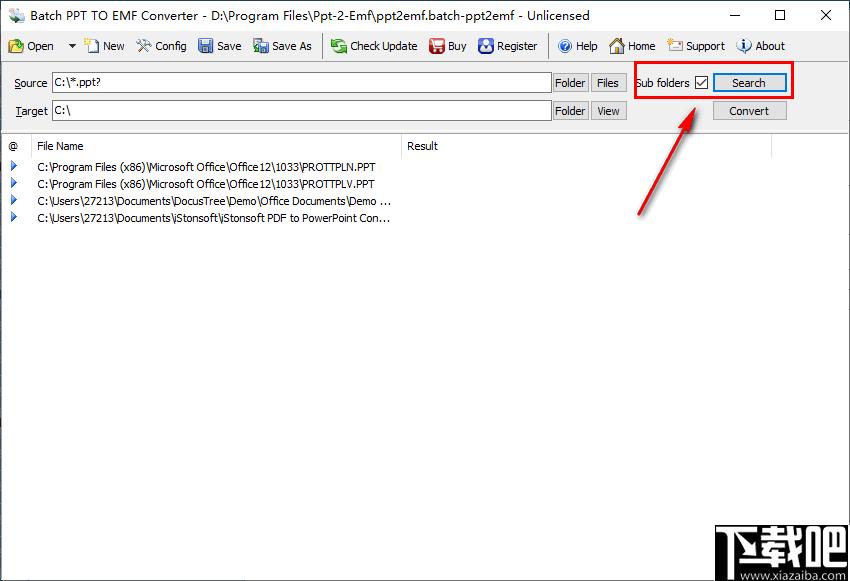 Batch PPT to EMF Converter下载,PPT转换,文档转换