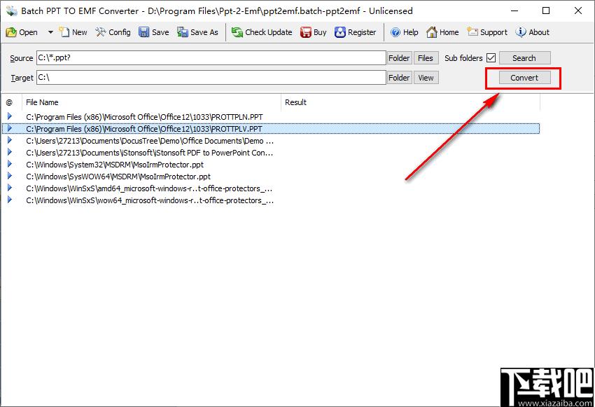Batch PPT to EMF Converter下载,PPT转换,文档转换