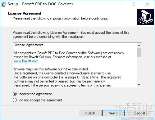 Boxoft PDF to DOC Converter下载,PDF转DOC软件,PDF软件,格式转换,PDF转换